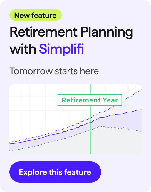 Retirement planning with Simplifi