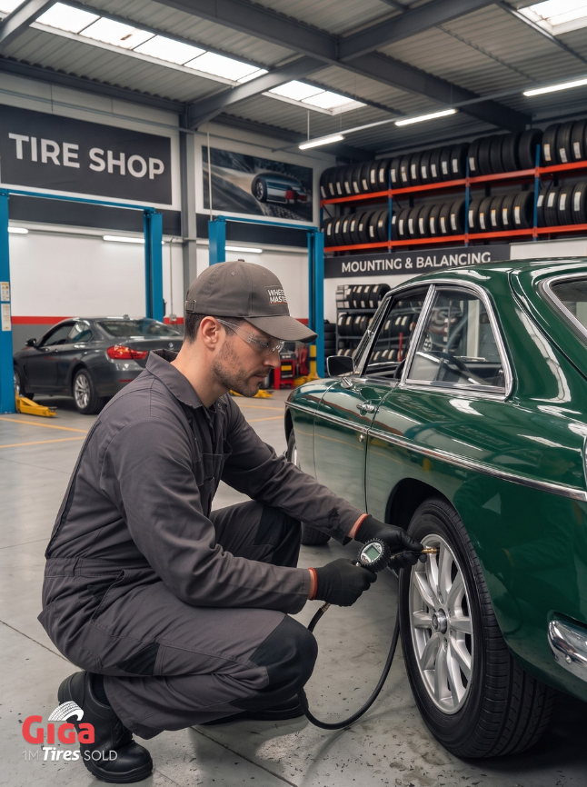 Tire installation process