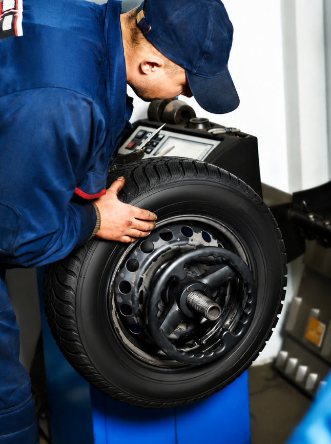 Tire installation process in Chicago
