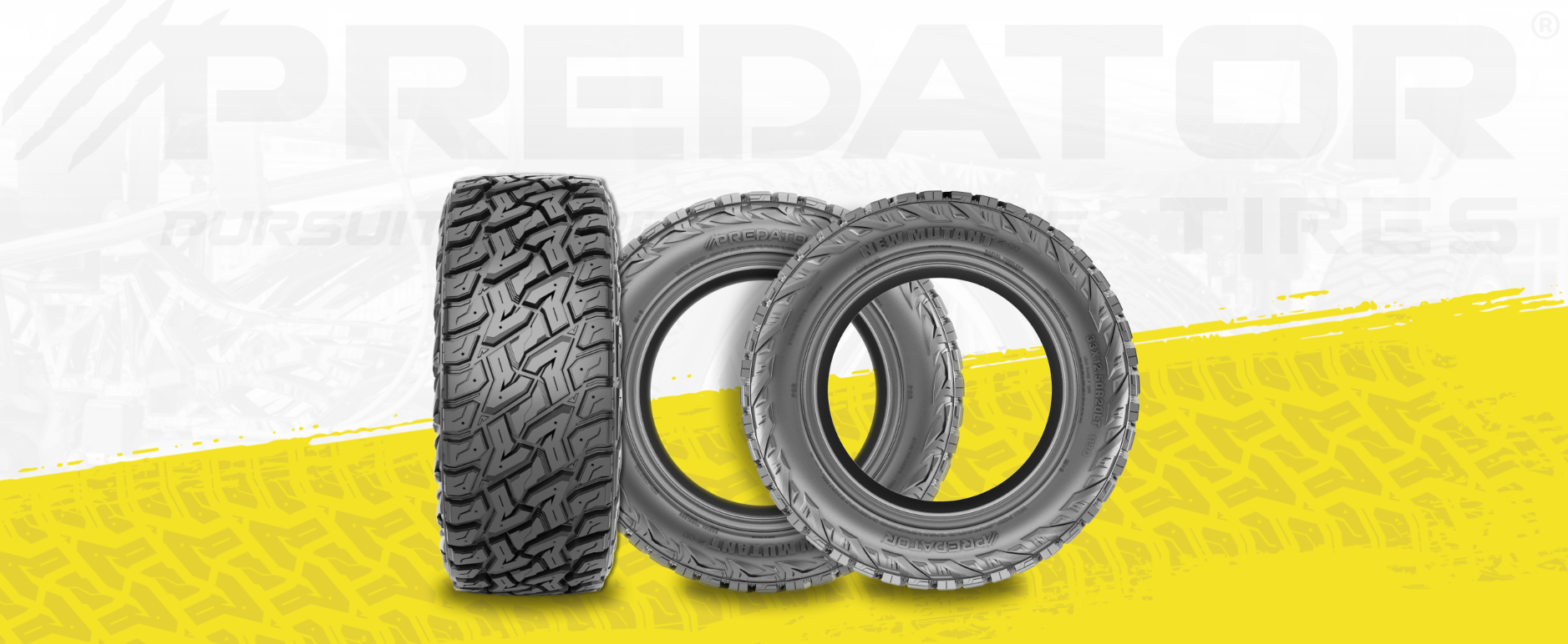Predator New Mutant X-RT 33X12.50R22 F/12PLY | Free Ship