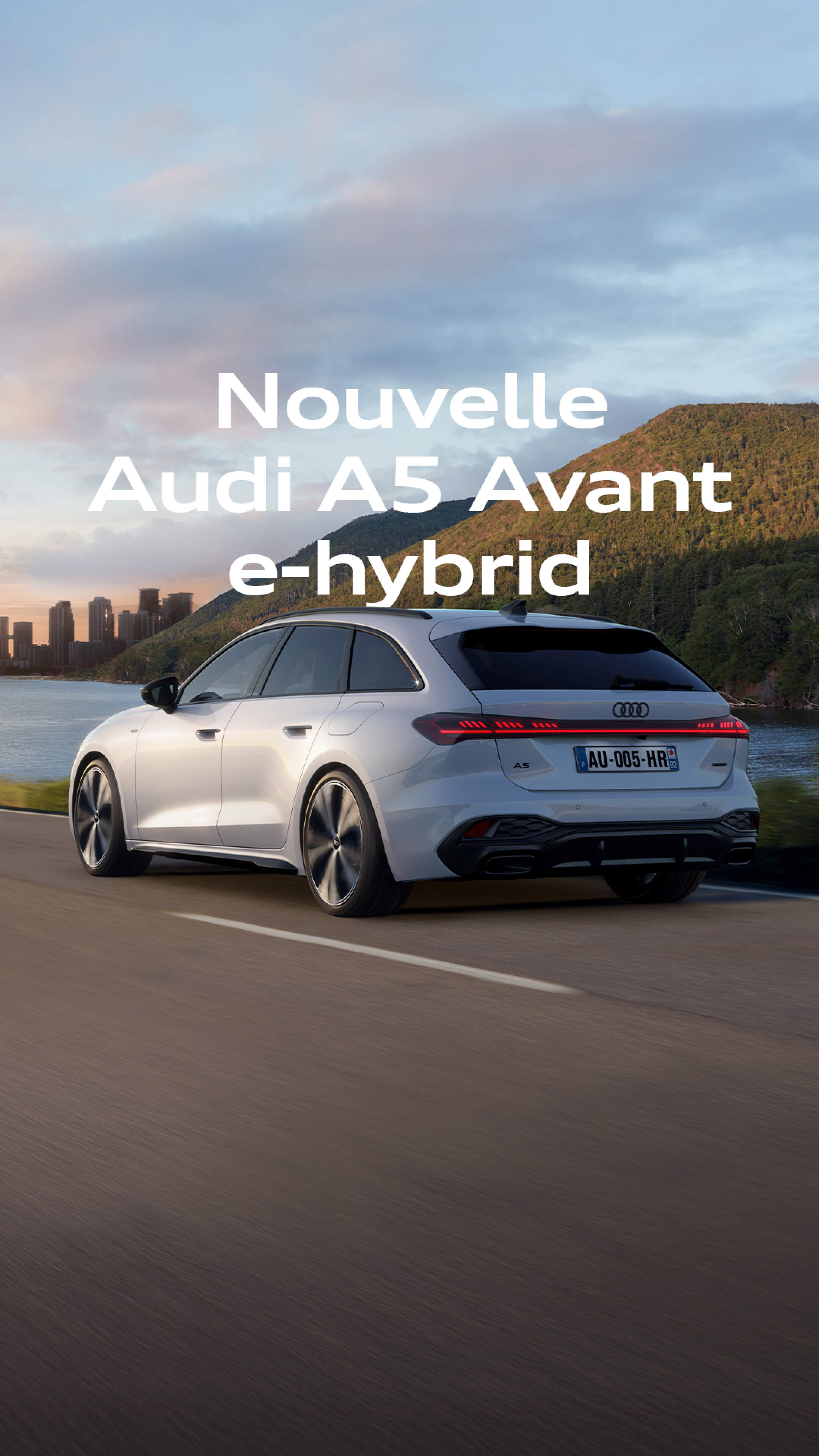 Nouvelle Audi A5 Avant e-hybrid