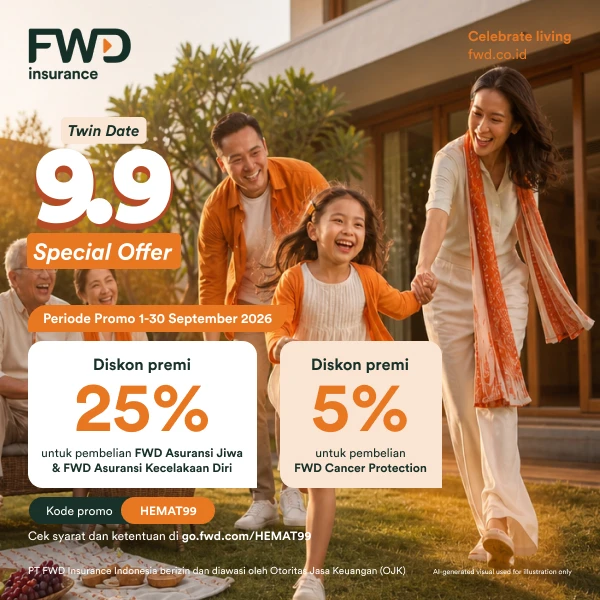 Bukti validasi kode promo - FWD Indonesia - FWD Indonesia: [[Diskon spesial]] untuk FWD Cancer Protection